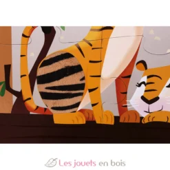 Puzzle tactile Une Journée au Zoo - Janod