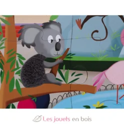 Puzzle tactile Une Journée au Zoo - Janod