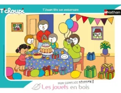 Puzzle T'choupi fête son anniversaire 15 pcs - Nathan