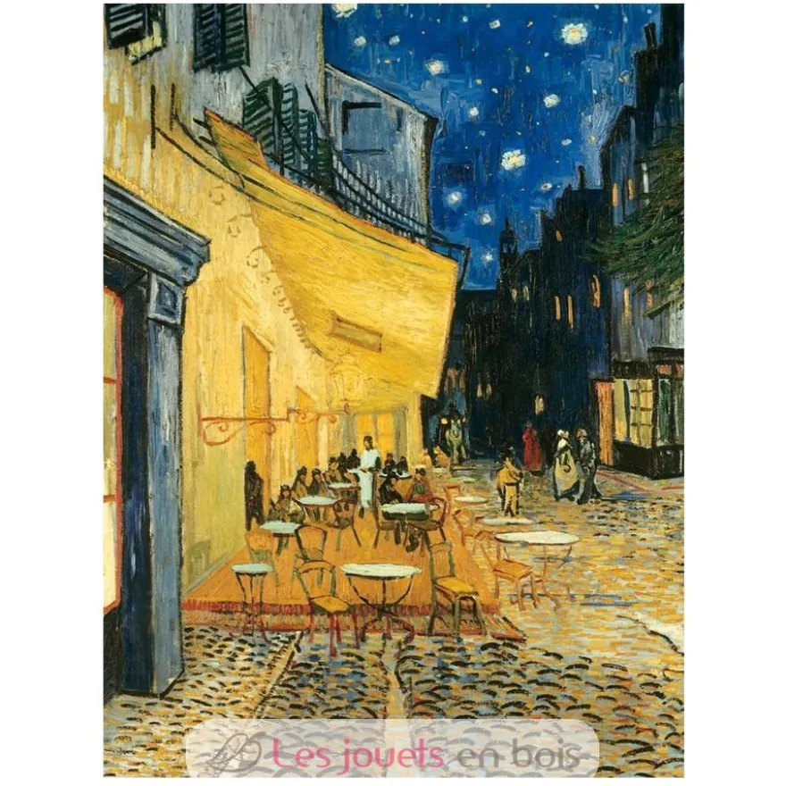 Puzzle Terrasse de café le soir 1000 pcs - Ravensburger
