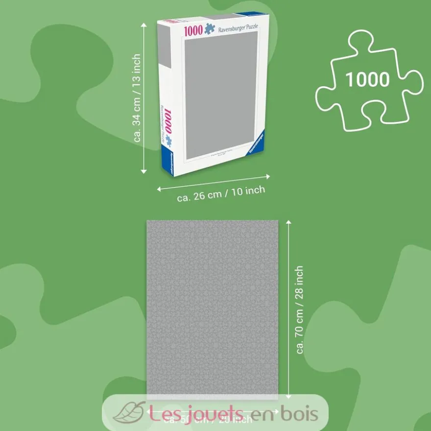 Puzzle Terrasse de café le soir 1000 pcs - Ravensburger