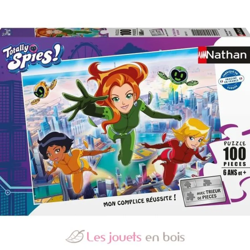 Puzzle Totally Spies en mission 100 pcs - Nathan