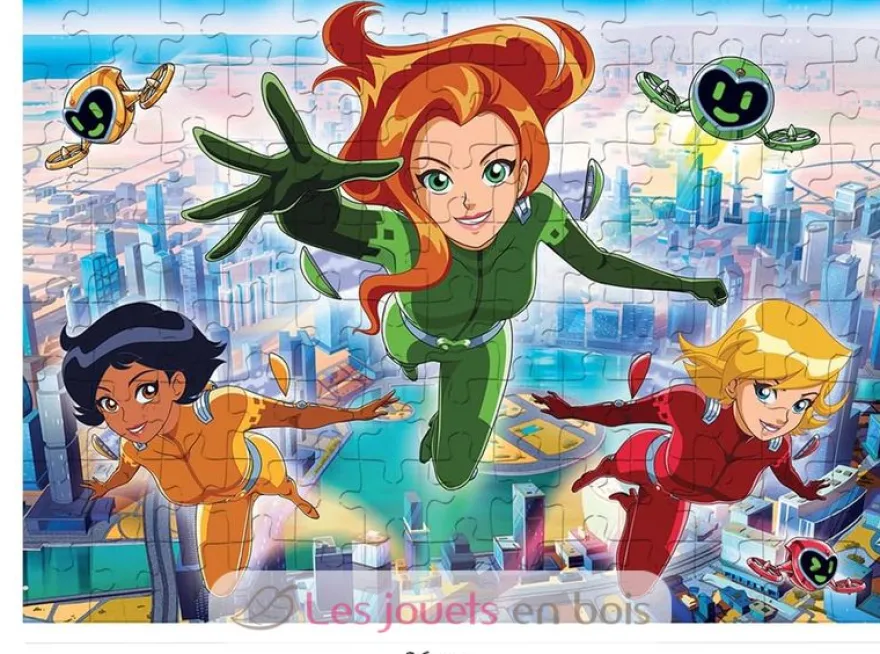 Puzzle Totally Spies en mission 100 pcs - Nathan