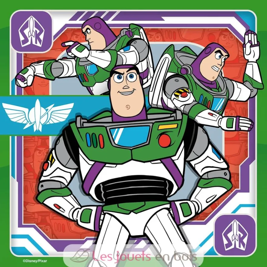 Puzzle Toy Story 5 En mission 3x49 pcs - Ravensburger