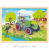 Puzzle Tracteur - Goki