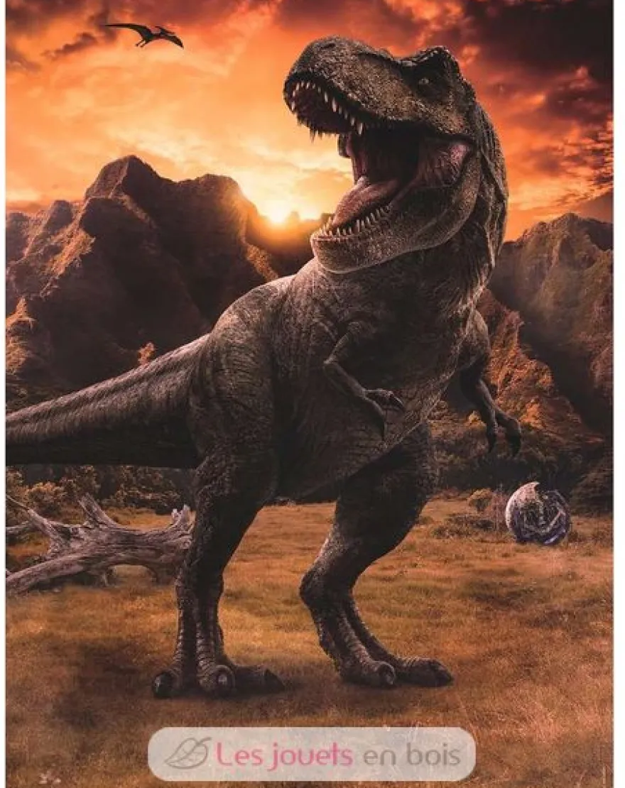 Puzzle T-Rex Jurassic World 3 250 pcs - Nathan