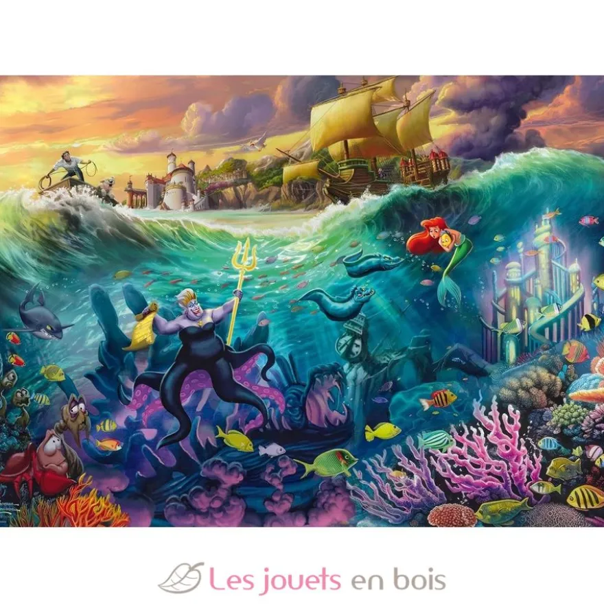 Puzzle Ursula La Petite Sirène 1000 pcs - Schmidt Spiele