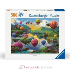 Puzzle Vallée des montgolfières 500 pièces - Ravensburger
