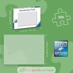 Puzzle Vallée des montgolfières 500 pièces - Ravensburger