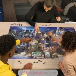 Puzzle Vue sur le château Poudlard 3000 Pcs - Ravensburger