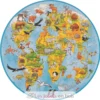 Puzzle XXL le monde - Goki