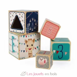 Pyramide 5 cubes Sophie la Girafe - Janod