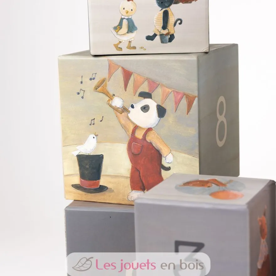 Pyramide 123 Les Petits Amis - Egmont Toys