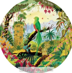 Quetzal resplendissant d'Alain Thomas - Puzzle Michèle Wilson