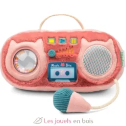 Radio sonore Jeanne le chat rose - Polyester - Lilliputiens