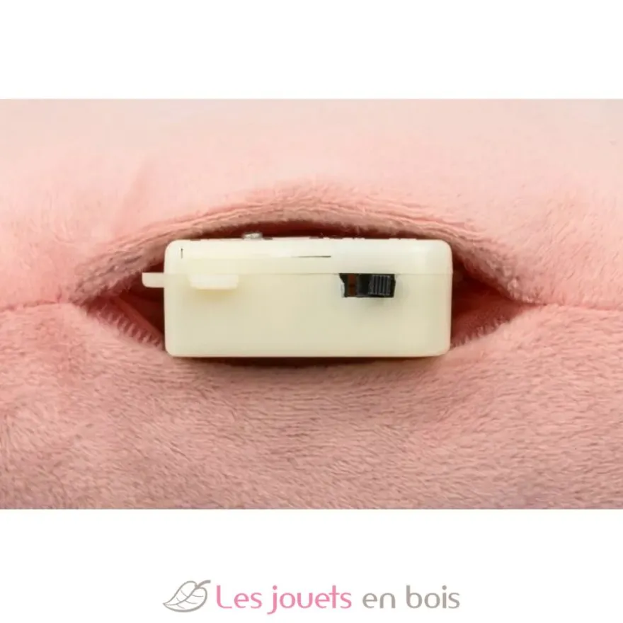 Radio sonore Jeanne le chat rose - Polyester - Lilliputiens