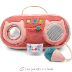 Radio sonore Jeanne le chat rose - Polyester - Lilliputiens