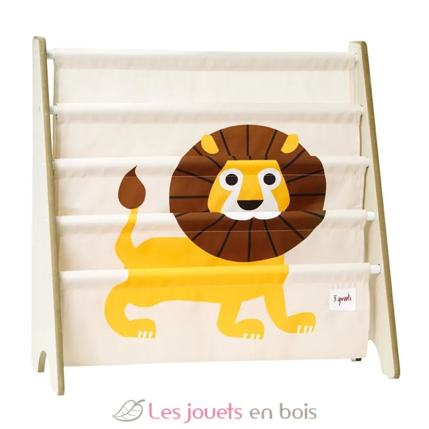 Rangement livres Lion - 3 Sprouts