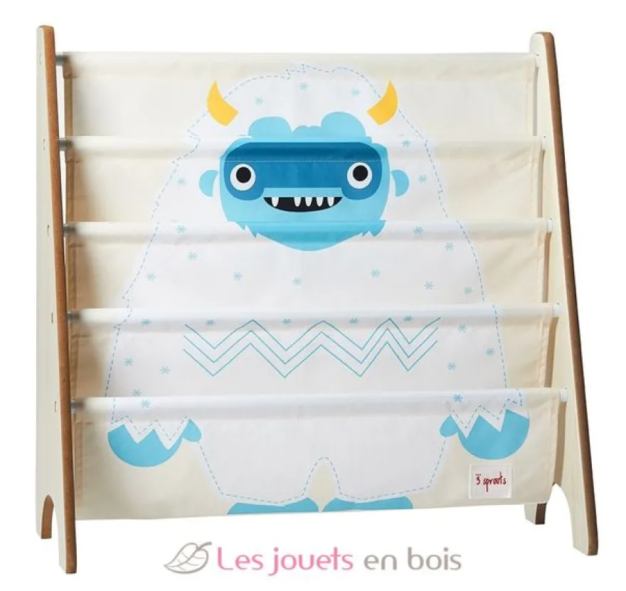 Rangement livres Yéti - 3 Sprouts