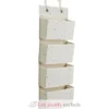 Rangement mural en tissu recyclé terrazzo crème - 3 Sprouts