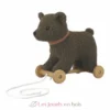 Raoul l'ours à tirer marron - Egmont Toys