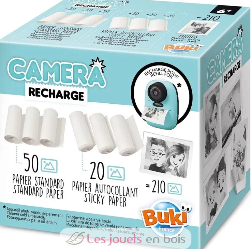 Recharges appareil photo - Buki France