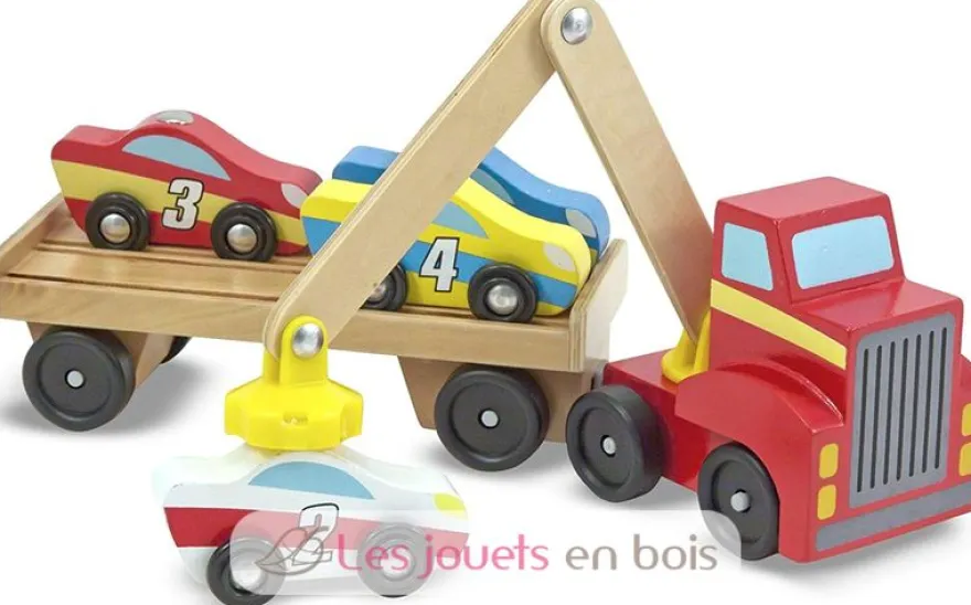 Remorqueur magnétique de voitures - Melissa & Doug