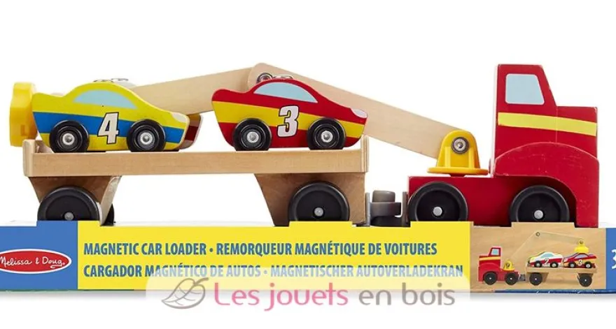 Remorqueur magnétique de voitures - Melissa & Doug
