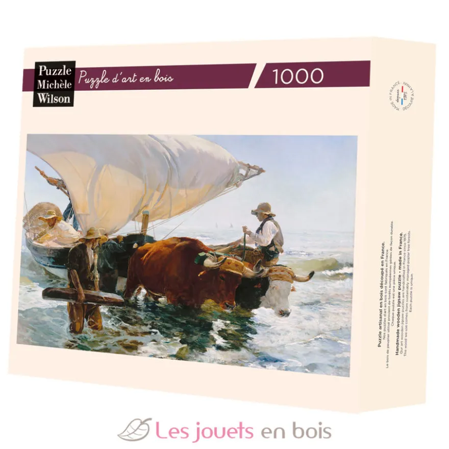 Retour de pêche de Sorolla - Puzzle Michèle Wilson