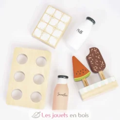 Réfrigérateur-congélateur en bois - Le Toy Van