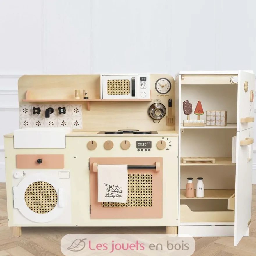 Réfrigérateur-congélateur en bois - Le Toy Van
