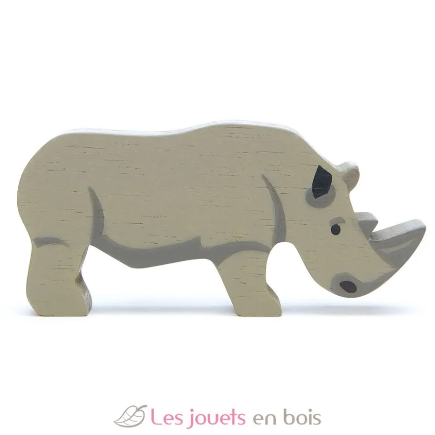 Rhinocéros en bois - Tender Leaf Toys