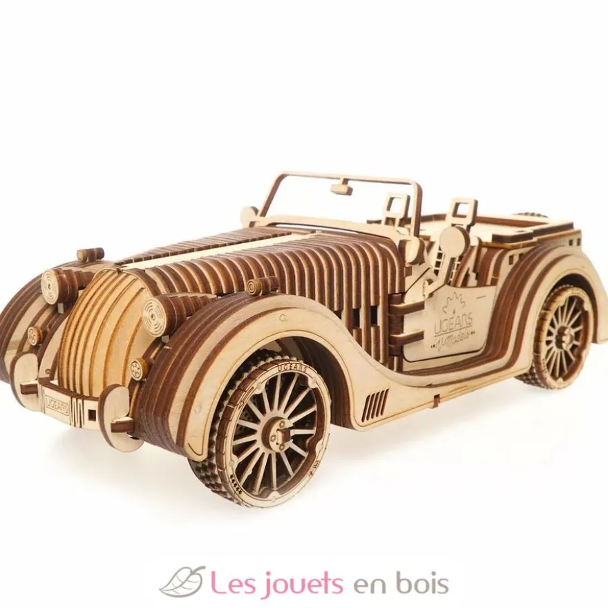 Roadster VM-01 - Puzzle 3D mécanique en bois - Ugears