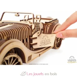 Roadster VM-01 - Puzzle 3D mécanique en bois - Ugears