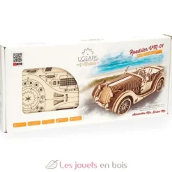 Roadster VM-01 - Puzzle 3D mécanique en bois - Ugears
