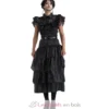 Robe de bal noire Mercredi Addams 164 cm - Chaks