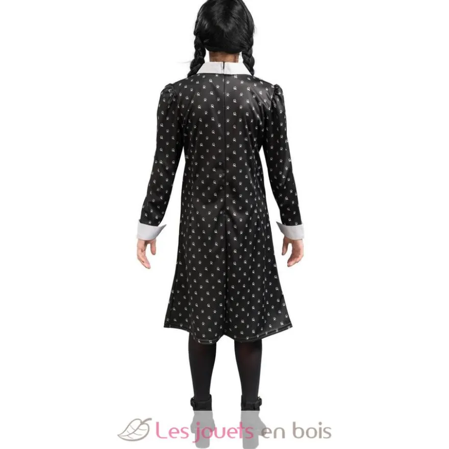 Robe noire Mercredi Addams 152 cm - Chaks