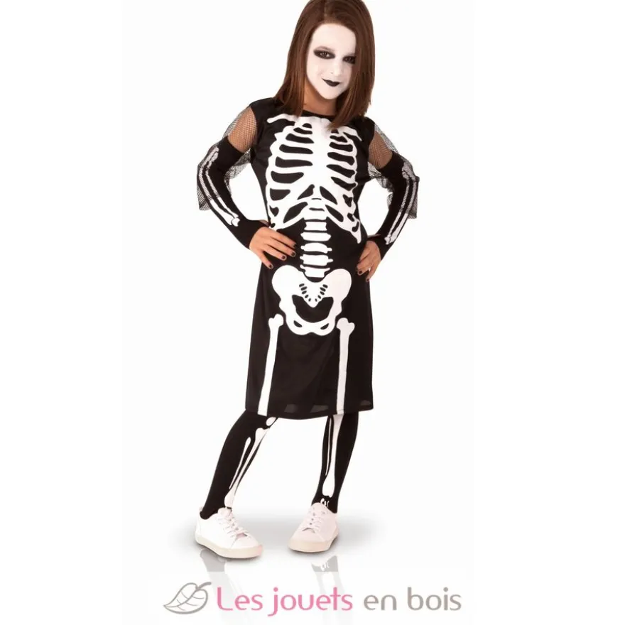 Robe squelette 5-7 ans - Rubies