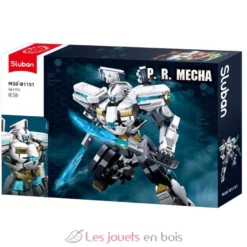 Robot PR Mecha blanc - Sluban