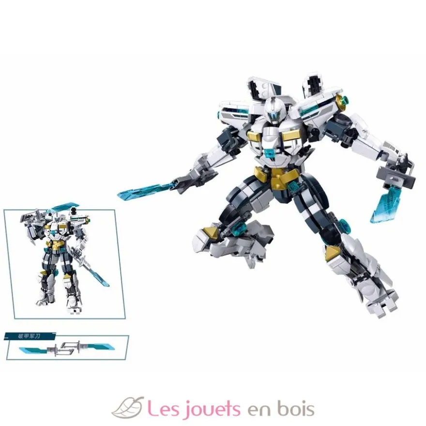 Robot PR Mecha blanc - Sluban