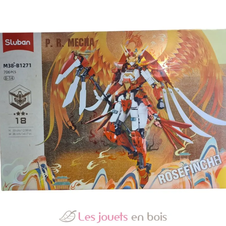 Robot PR Mecha Rosefinch - Sluban
