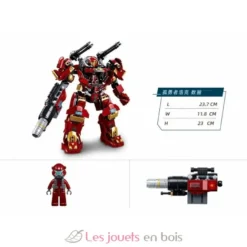 Robot PR Mecha The Anti-Hulk Mech rouge - Sluban