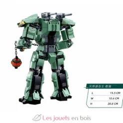 Robot PR Mecha vert - Sluban