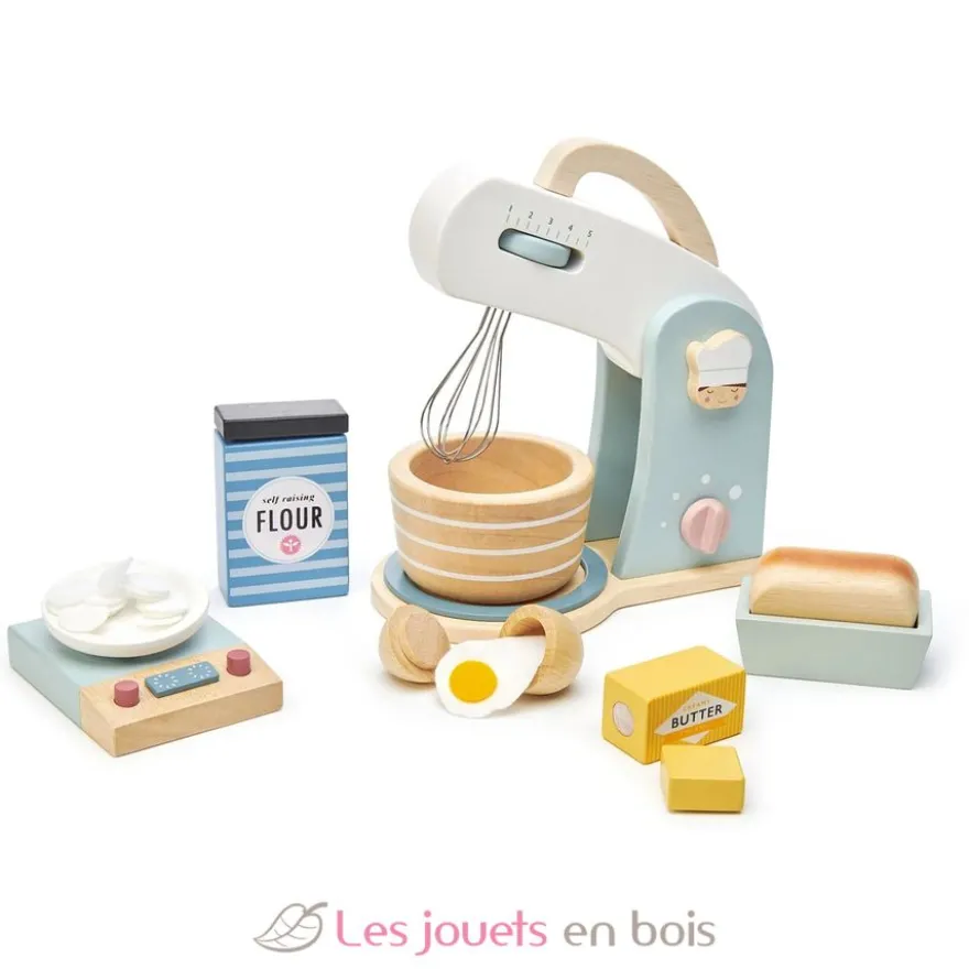 Robot pâtissier en bois - Tender Leaf Toys