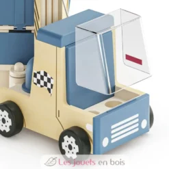 Roll and Race Transport de voitures - Bois et plastique - Topbright