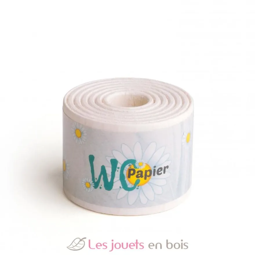 Rouleau de papier toilette en bois - Erzi