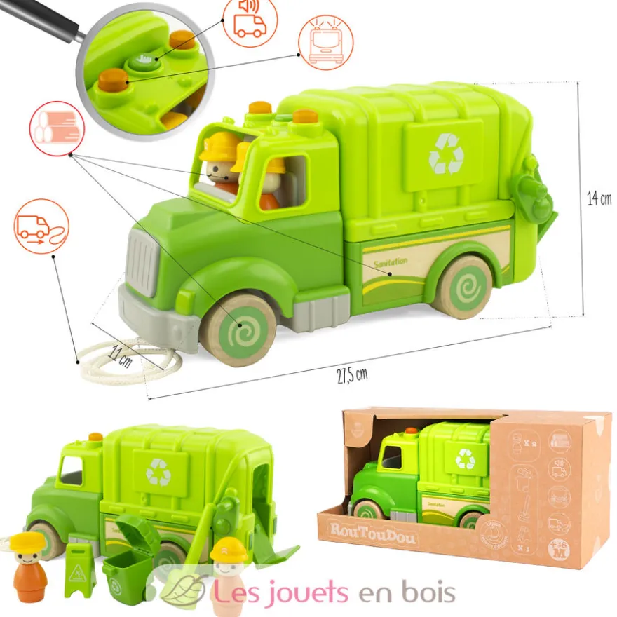 Routoudou - Camion poubelle - Ulysse