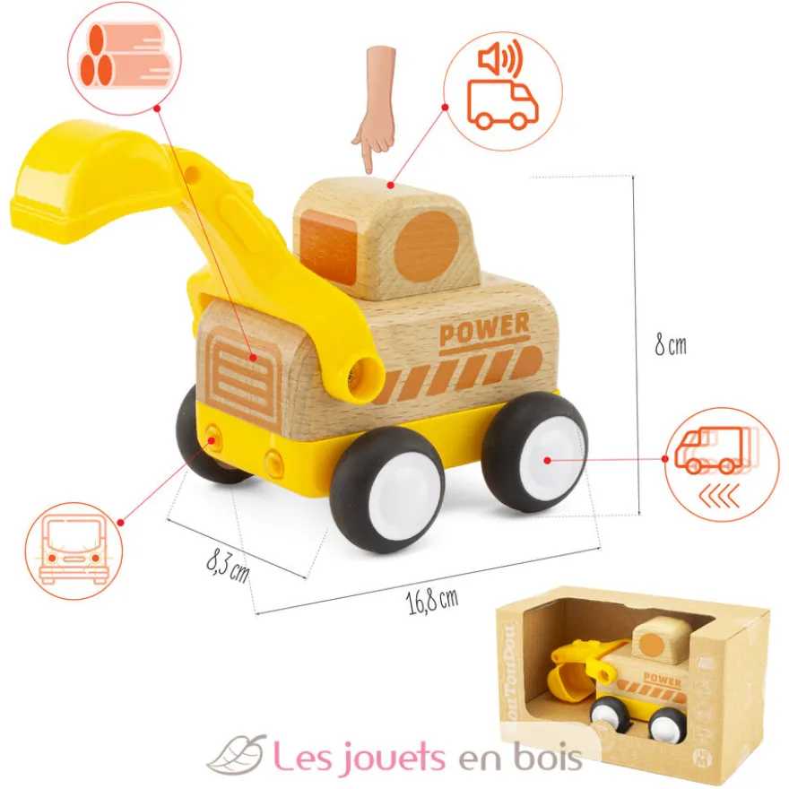 Routoudou - Mini pelleteuse - Ulysse