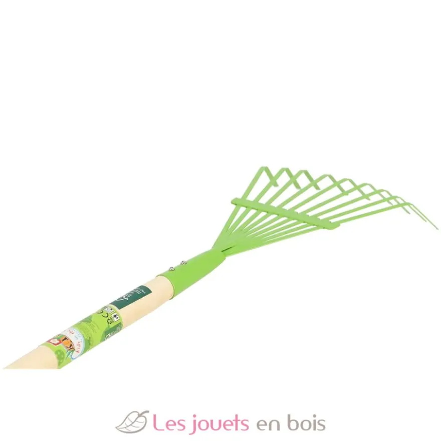 Râteau à feuilles pour enfant vert - Esschert Design