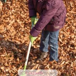 Râteau à feuilles pour enfant vert - Esschert Design